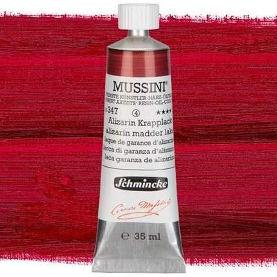 Schmincke Mussini olajfesték, 35 ml - 347, alizarin madder lake