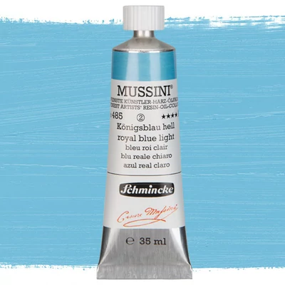 Schmincke Mussini olajfesték, 35 ml - 485, royal blue light