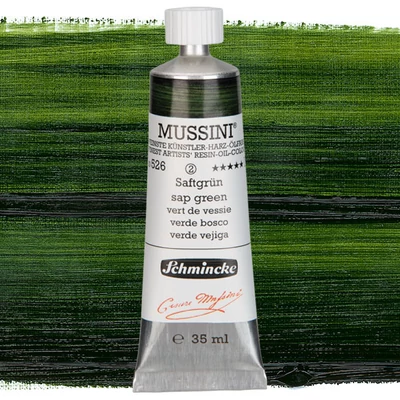 Schmincke Mussini olajfesték, 35 ml - 526, sap green