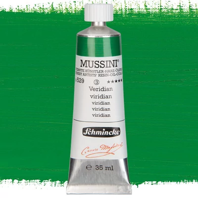 Schmincke Mussini olajfesték, 35 ml - 529, viridian