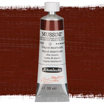 Schmincke Mussini olajfesték, 35 ml - 648, caput mortuum