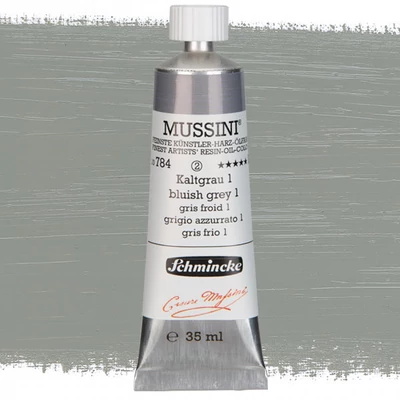 Schmincke Mussini olajfesték, 35 ml - 784, bluish grey 1