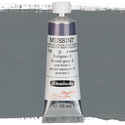 Schmincke Mussini olajfesték, 35 ml - 785, bluish grey 2