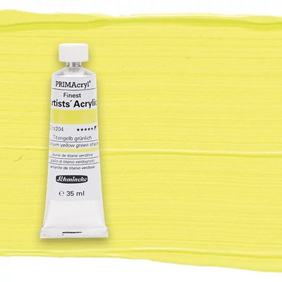 Schmincke PRIMAcryl akrilfesték, 35 ml - 204, titanium yellow/green shade