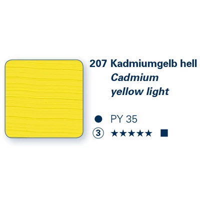 Schmincke PRIMAcryl akrilfesték, 35 ml - 207, cadmium yellow light