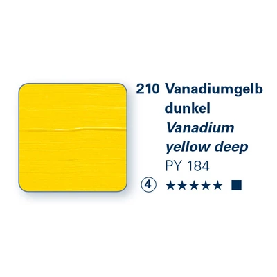 Schmincke PRIMAcryl akrilfesték, 35 ml - 210, vanadium yellow deep