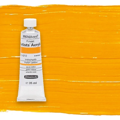 Schmincke PRIMAcryl akrilfesték, 35 ml - 212, indian yellow