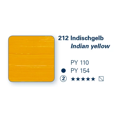Schmincke PRIMAcryl akrilfesték, 35 ml - 212, indian yellow