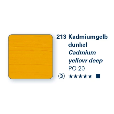 Schmincke PRIMAcryl akrilfesték, 35 ml - 213, cadmium yellow deep