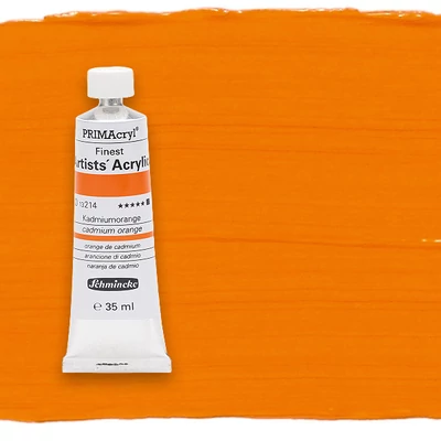 Schmincke PRIMAcryl akrilfesték, 35 ml - 214, cadmium orange