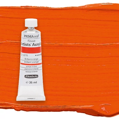 Schmincke PRIMAcryl akrilfesték, 35 ml - 215, brilliant orange