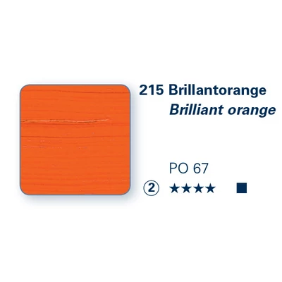 Schmincke PRIMAcryl akrilfesték, 35 ml - 215, brilliant orange