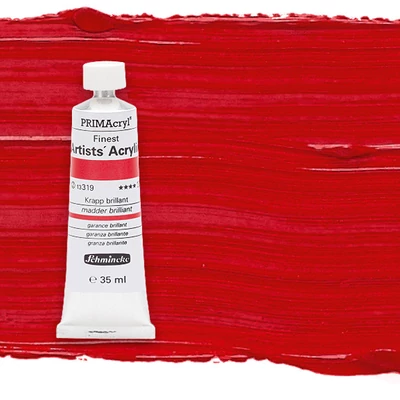 Schmincke PRIMAcryl akrilfesték, 35 ml - 319, madder brilliant