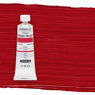 Schmincke PRIMAcryl akrilfesték, 35 ml - 323, ruby