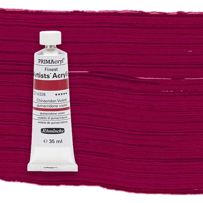 Schmincke PRIMAcryl akrilfesték, 35 ml - 328, quinacridone violet