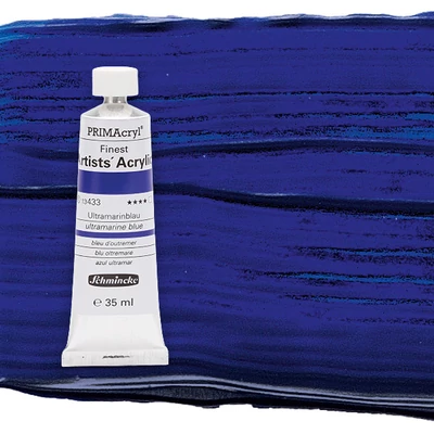 Schmincke PRIMAcryl akrilfesték, 35 ml - 433, ultramarine blue