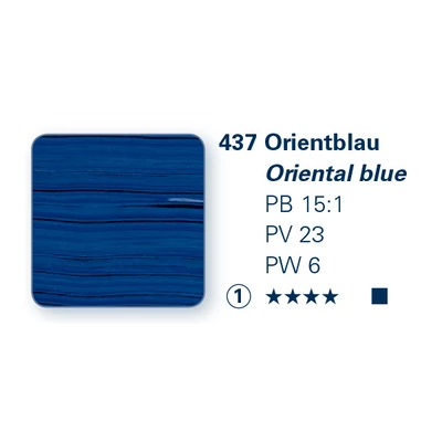 Schmincke PRIMAcryl akrilfesték, 35 ml - 437, oriental blue