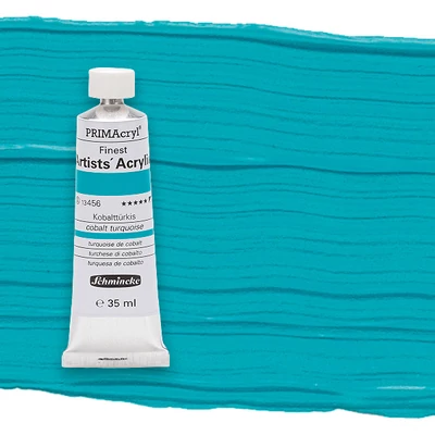 Schmincke PRIMAcryl akrilfesték, 35 ml - 456, cobalt turquoise