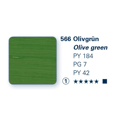 Schmincke PRIMAcryl akrilfesték, 35 ml - 566, olive green