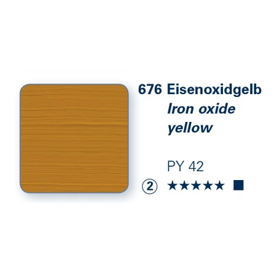 Schmincke PRIMAcryl akrilfesték, 35 ml - 676, iron oxide yellow
