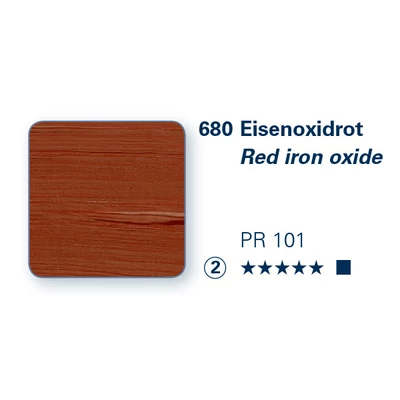Schmincke PRIMAcryl akrilfesték, 35 ml - 680, red iron oxide