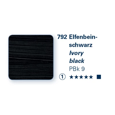 Schmincke PRIMAcryl akrilfesték, 35 ml - 792, ivory black