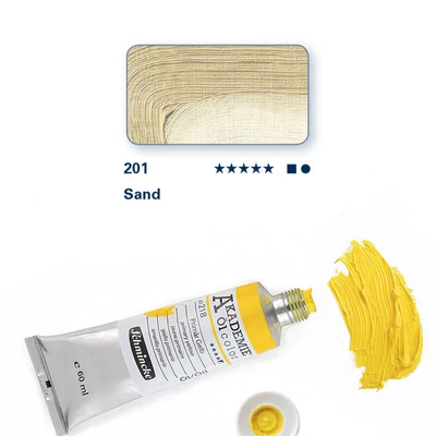 Schmincke Akademie olajfesték, 60 ml - 201, sand