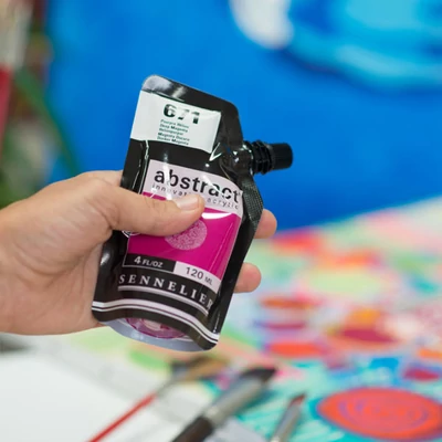 Sennelier Abstract akrilfesték, 120 ml - 116, titanium white