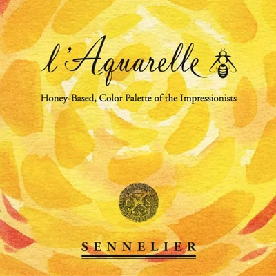 Sennelier l’Aquarelle akvarellfesték készlet - 12x1/2 szilke, fémdobozos