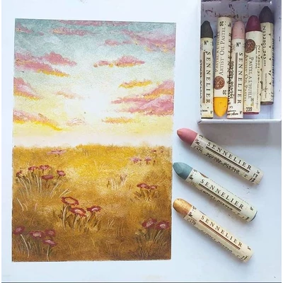 Sennelier olajpasztell kréta - 111, irizáló, aluminium