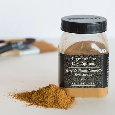 Sennelier pigment - 208, raw sienna, 120 g