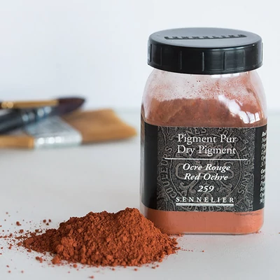 Sennelier pigment - 259, red ochre, 90 g
