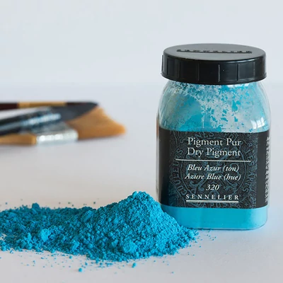 Sennelier pigment - 320, azure blue hue, 180 g