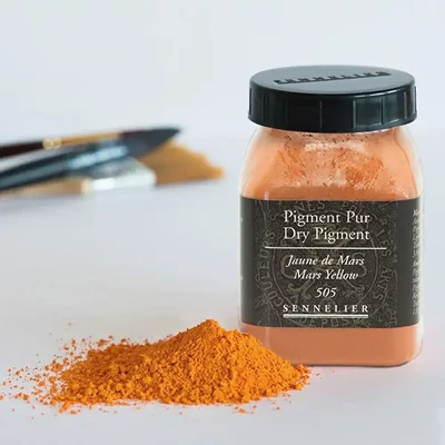 Sennelier pigment - 505, mars yellow, 110 g