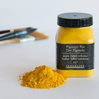 Sennelier pigment - 517, indian yellow hue, 90 g