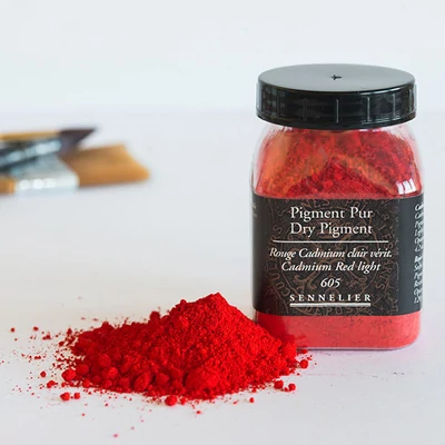 Sennelier pigment - 605, cadmium red light, 120 g