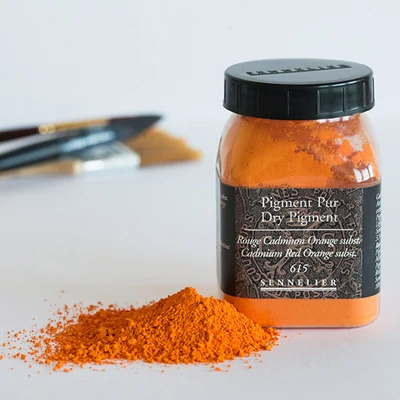 Sennelier pigment - 615, cadmium red or. hue, 100 g