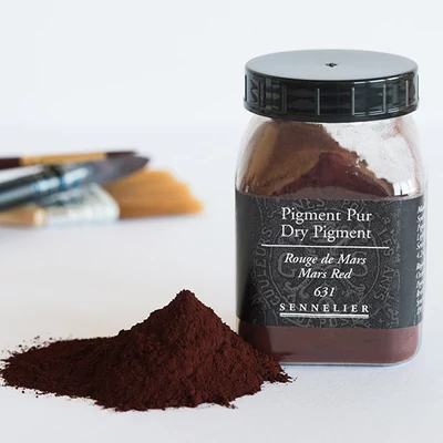 Sennelier pigment - 631, mars red, 120 g