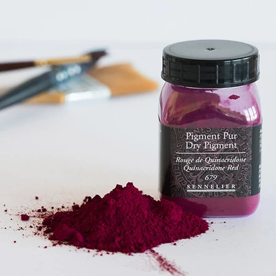 Sennelier pigment - 679, quinacridone red, 30 g