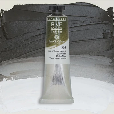 Sennelier Rive Gauche olajfesték, 40 ml - 205, raw umber