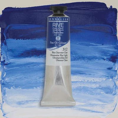 Sennelier Rive Gauche olajfesték, 40 ml - 312, ultramarine blue light