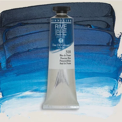 Sennelier Rive Gauche olajfesték, 40 ml - 318, Prussian blue