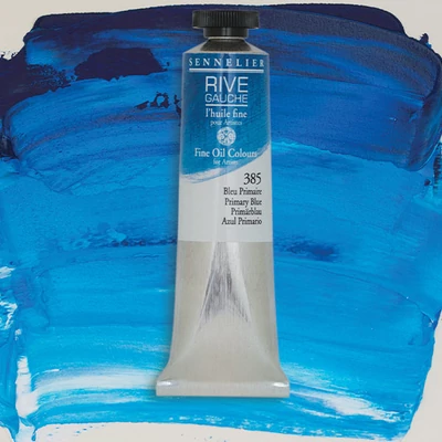Sennelier Rive Gauche olajfesték, 40 ml - 385, primary blue