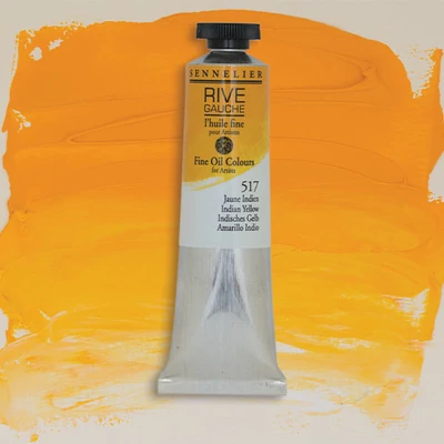 Sennelier Rive Gauche olajfesték, 40 ml - 517, Indian yellow