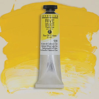Sennelier Rive Gauche olajfesték, 40 ml - 539, cadmium yellow light hue