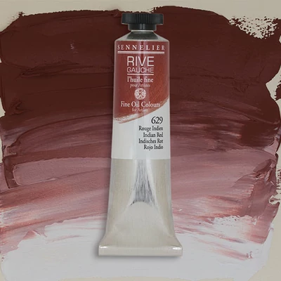 Sennelier Rive Gauche olajfesték, 40 ml - 629, Indian red