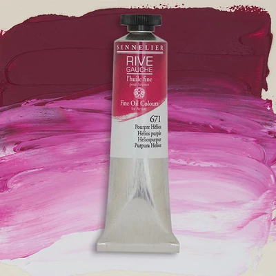 Sennelier Rive Gauche olajfesték, 40 ml - 671, Helios purple