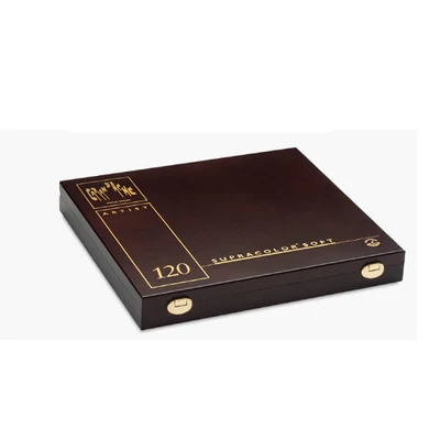 Caran d&#039;Ache Supracolor Soft akvarellceruza készlet - 120 db, fadobozos