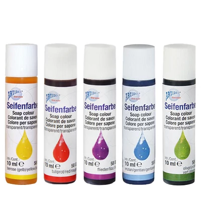 Szappanszínező folyadék, 10 ml - különféle színekben