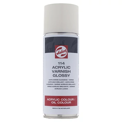 Talens 114 olaj és akril lakkspray, fényes - 400 ml